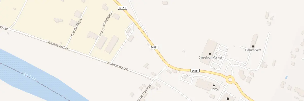 Plan du 5321 La Riviere de Meymes à Prayssac