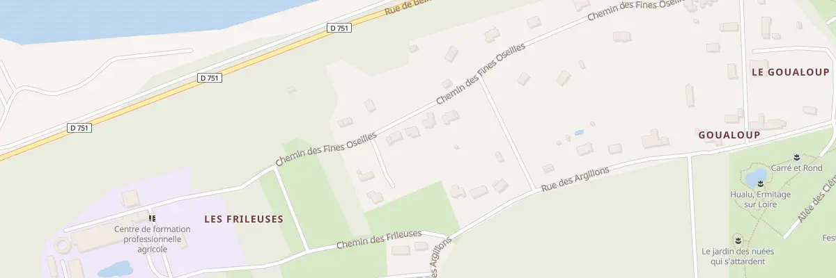 Plan du 39 Che des Fines Oseilles à Chaumont-sur-Loire