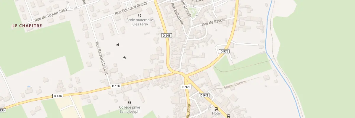 Plan du 9 Rue Grande à Châtillon-sur-Indre