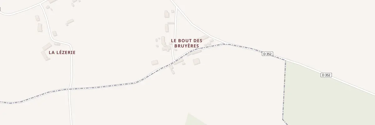 Plan du 1 Le Bout des Bruyeres à Saint-Éman