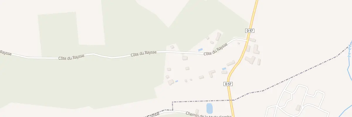 Plan du 1635 La Malle à Saint-Cybranet