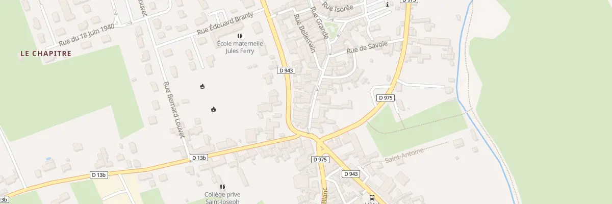 Plan du 13 Rue Grande à Châtillon-sur-Indre