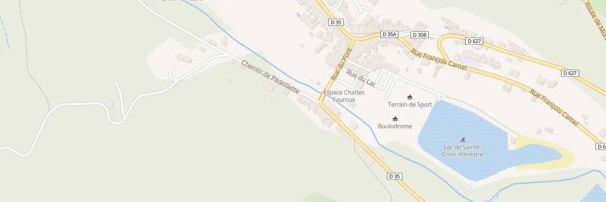 Plan du 101 Bout du Pont à Sainte-Croix-Volvestre