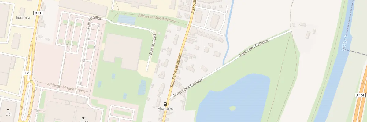 Plan du 64 Rue Saint Hildevert à Louviers