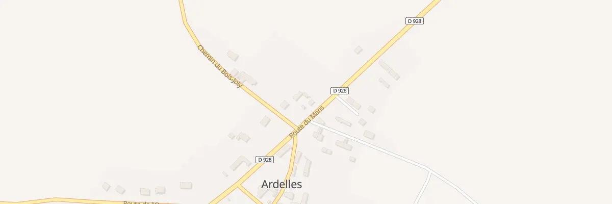 Plan de La Justice à Ardelles
