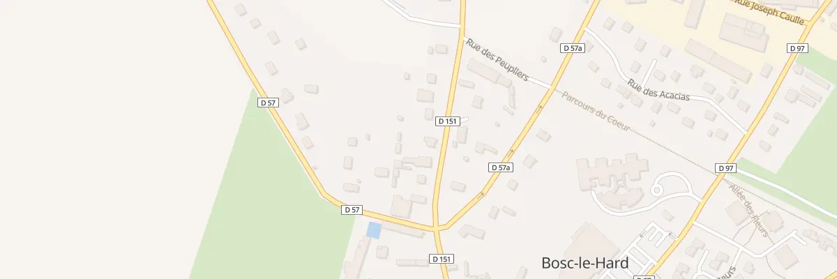 Plan du 217 Rue Jeanne la Lorraine à Bosc-le-Hard