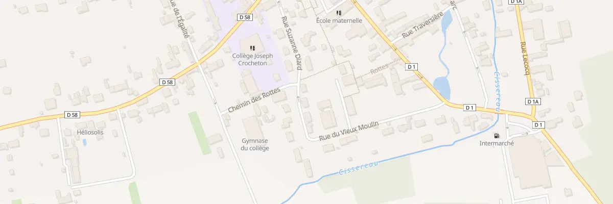 Plan du 18 Rue Suzanne Diard à Veuzain-sur-Loire