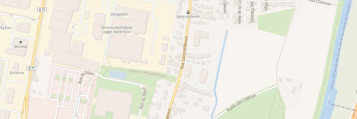 Plan du 61 Rue Saint Hildevert à Louviers