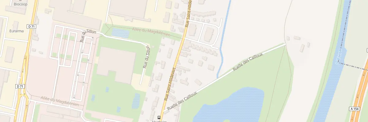 Plan du 68 Rue Saint Hildevert à Louviers