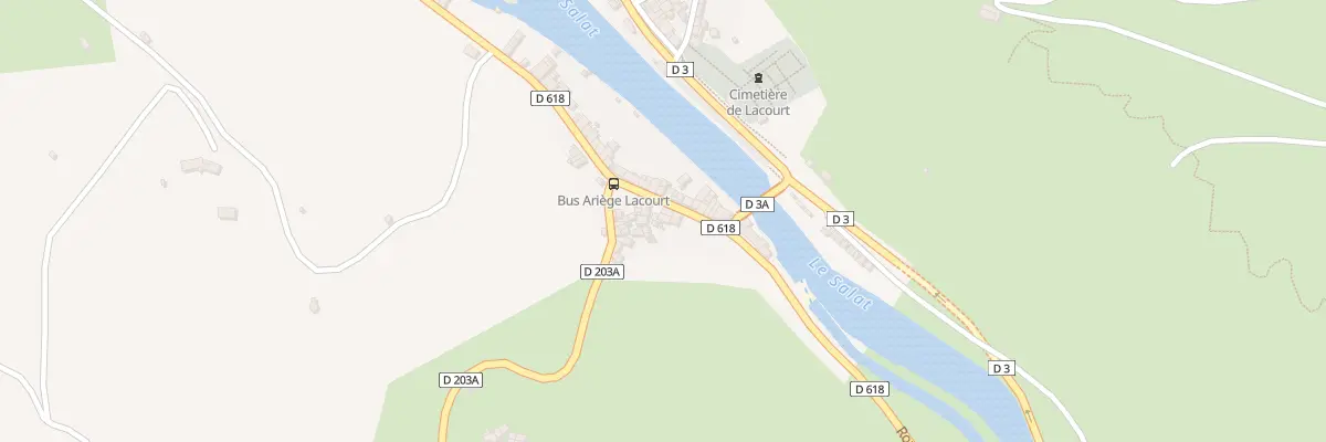 Plan du 13 Av du Nabech à Lacourt