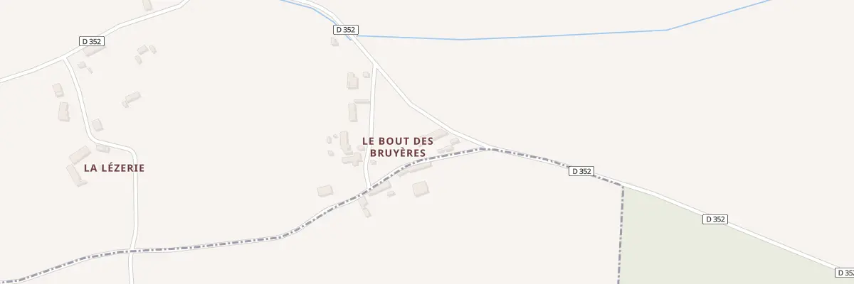 Plan du 12 Le Bout des Bruyeres à Nonvilliers-Grandhoux