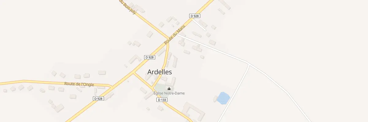 Plan du 4 Rue de l’Eglise à Ardelles