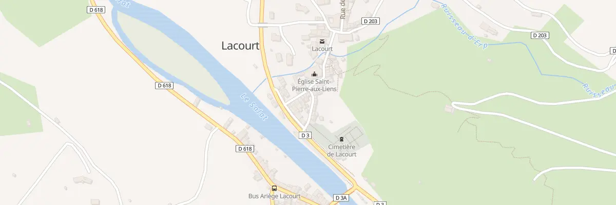 Plan du 4 Rue de l’Eglise à Lacourt