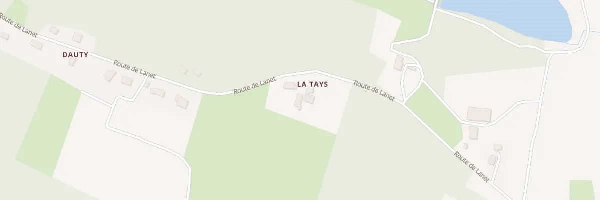 Plan du 760 Rte de Lanet à Durfort-Lacapelette