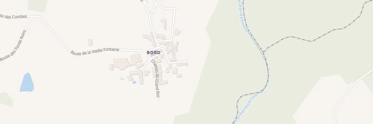Plan du 84 Bort à Saint-Rabier