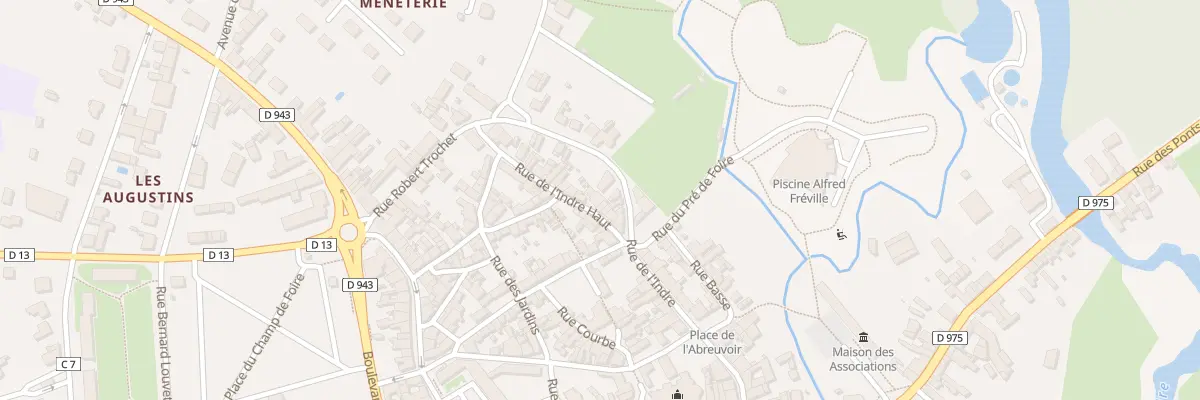 Plan du 10 Rue de l’Indre Haut à Châtillon-sur-Indre
