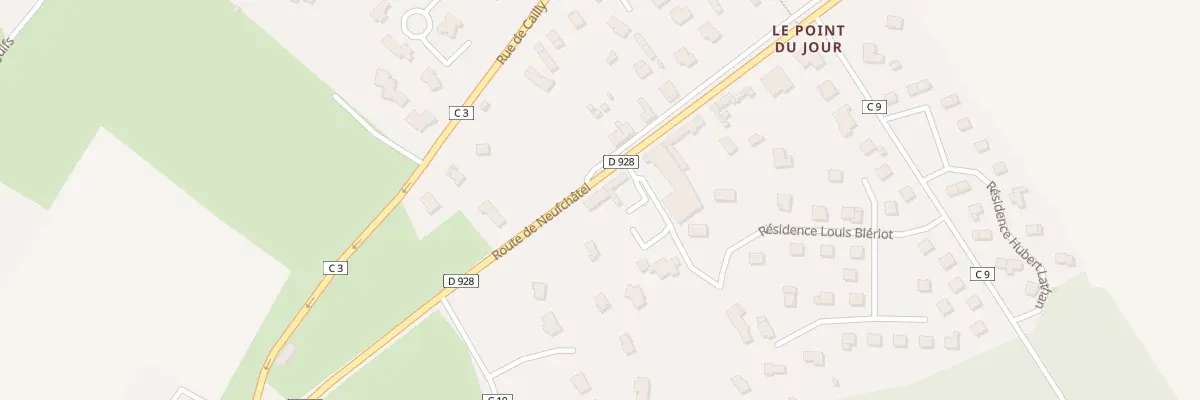Plan du 1298 Rte de Neufchâtel à Quincampoix