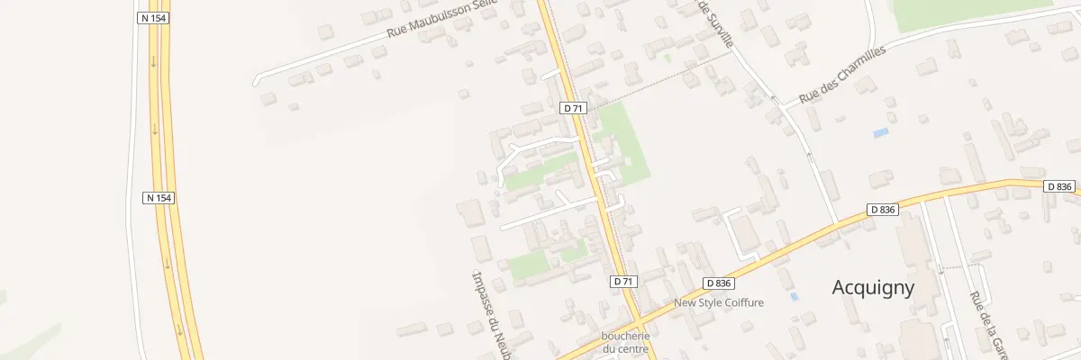 Plan du 21 Rue de Louviers à Acquigny