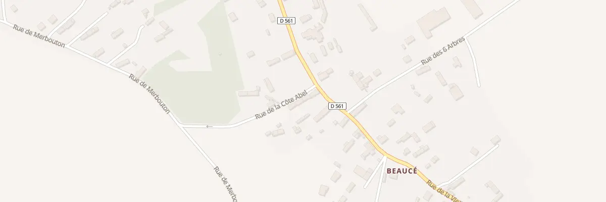 Plan du 55 Rue de la Vieille Route à Marcilly-la-Campagne