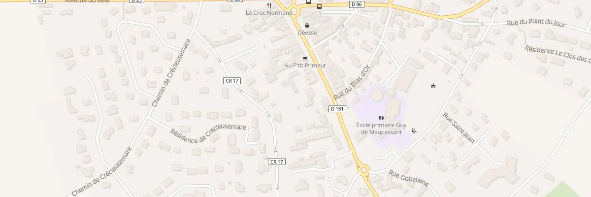 Plan du 156 Pl du Marché à Bosc-le-Hard