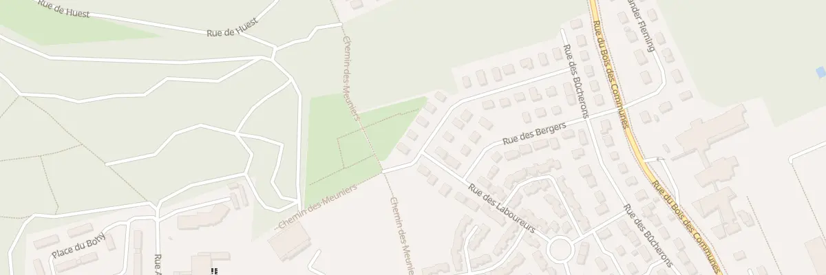 Plan du 22 Rue des Sabotiers à Évreux