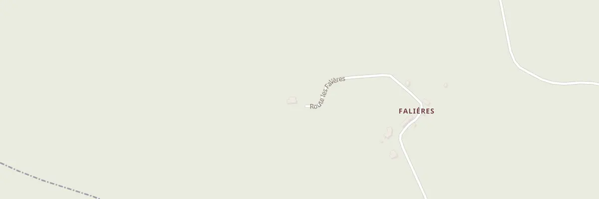 Plan du 690 Rte Les Falières à Montcléra