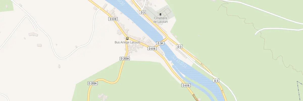 Plan du 3 Av du Nabech à Lacourt