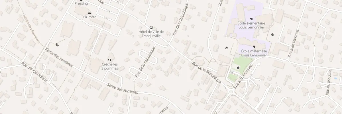 Plan du 147 Rue de la République à Franqueville-Saint-Pierre