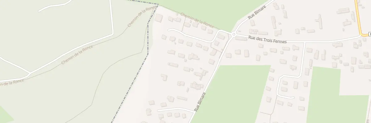 Plan du 464 Rue de Bimare à Roncherolles-sur-le-Vivier