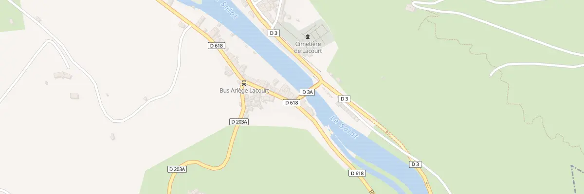 Plan du 4 Av du Nabech à Lacourt