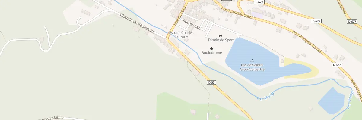 Plan du 107 Bout du Pont à Sainte-Croix-Volvestre