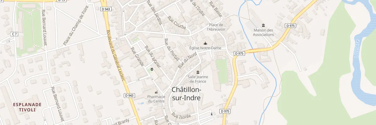 Plan du 32 Rue du Nord à Châtillon-sur-Indre
