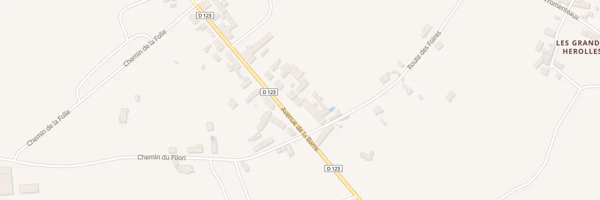 Plan du 10 Av de la Barre à Coulonges-les-Hérolles