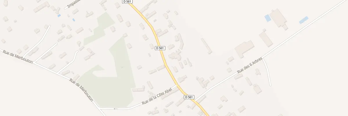 Plan du 52 Rue de la Vieille Route à Marcilly-la-Campagne