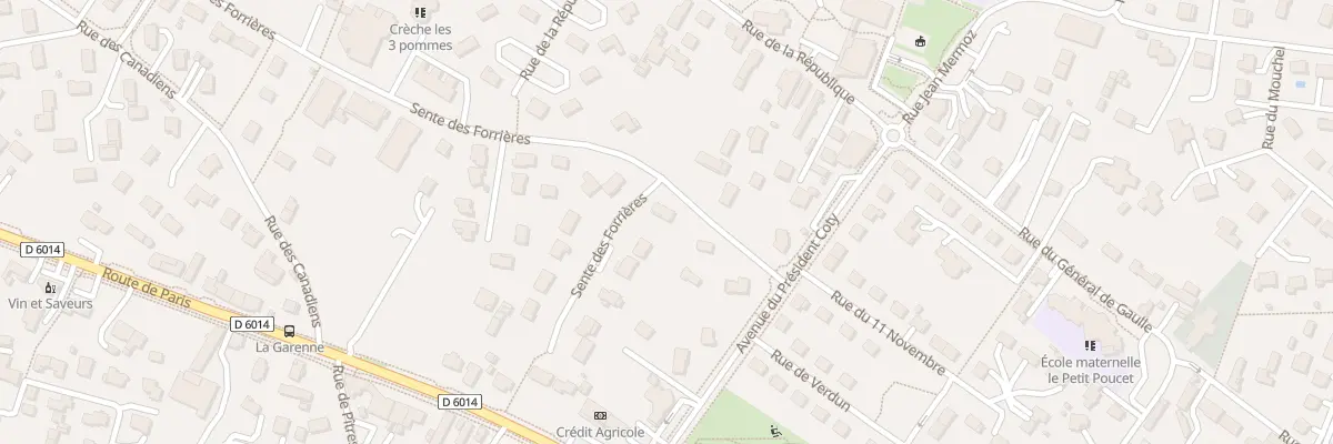 Plan du 101 Sen des Forrieres à Franqueville-Saint-Pierre