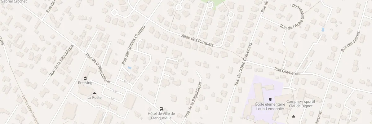 Plan du 202 Rue de la République à Franqueville-Saint-Pierre