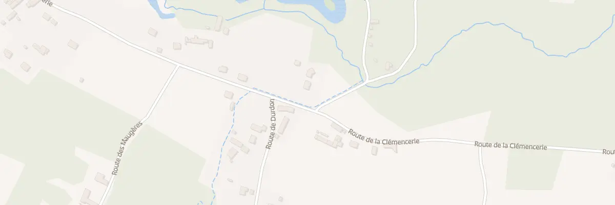 Plan du 6 Rte de la Clémencerie à Faverolles-sur-Cher