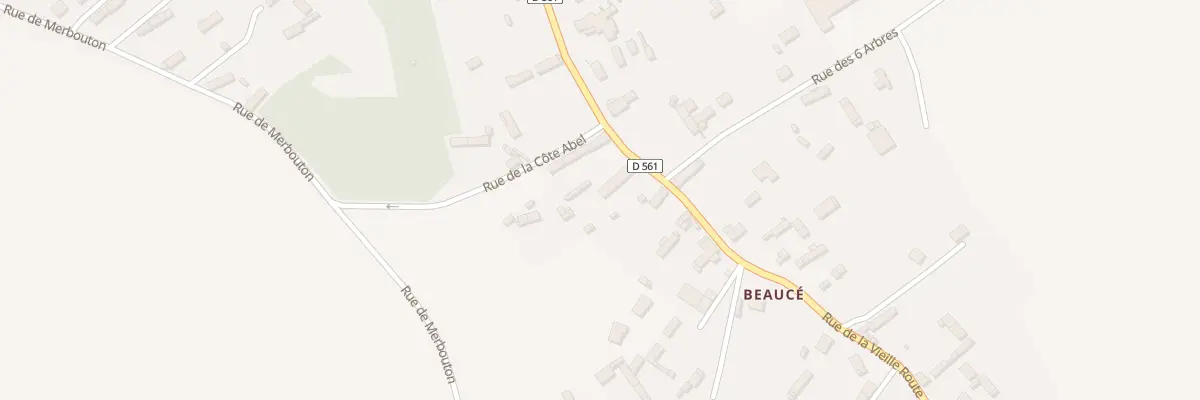 Plan du 53 Rue de la Vieille Route à Marcilly-la-Campagne