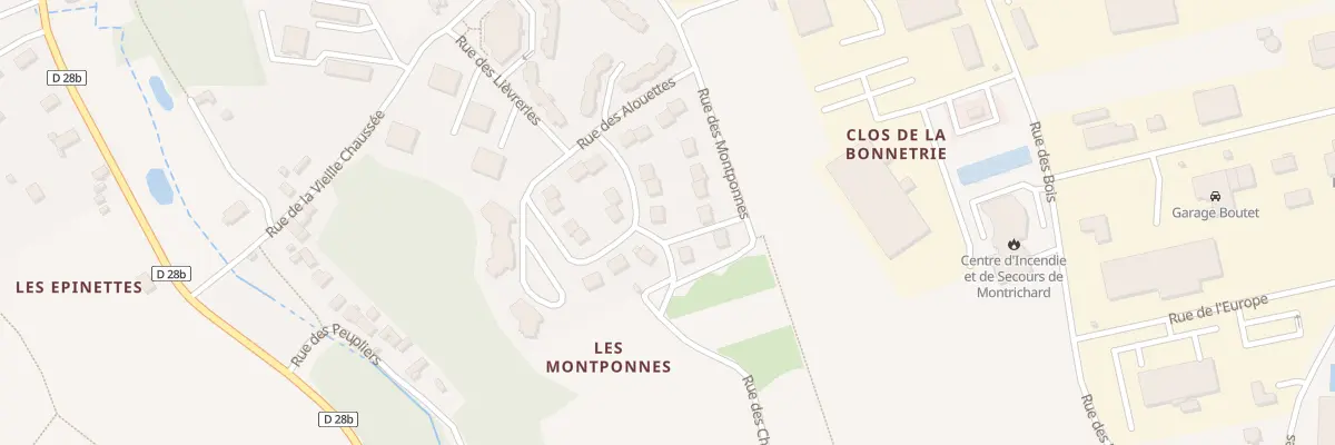 Plan du 6 Rue des Chardonnerets à Montrichard Val de Cher