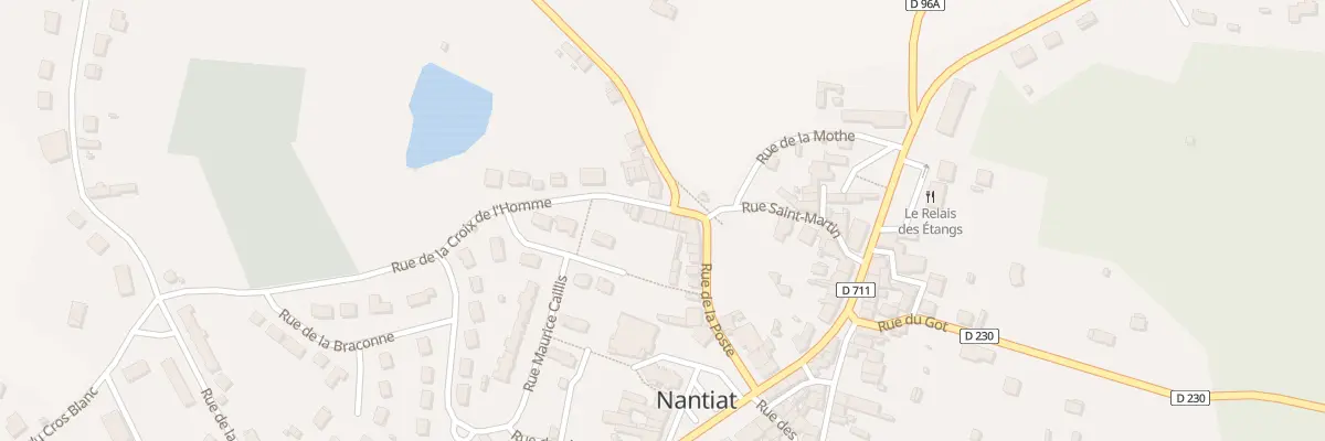 Plan du 7 Pl du Poids Public à Nantiat