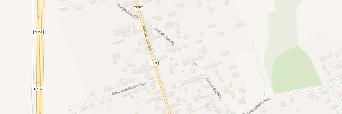 Plan du 28 Rue de Louviers à Acquigny