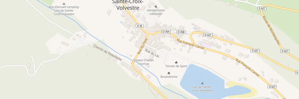Plan du 86 Ville à Sainte-Croix-Volvestre