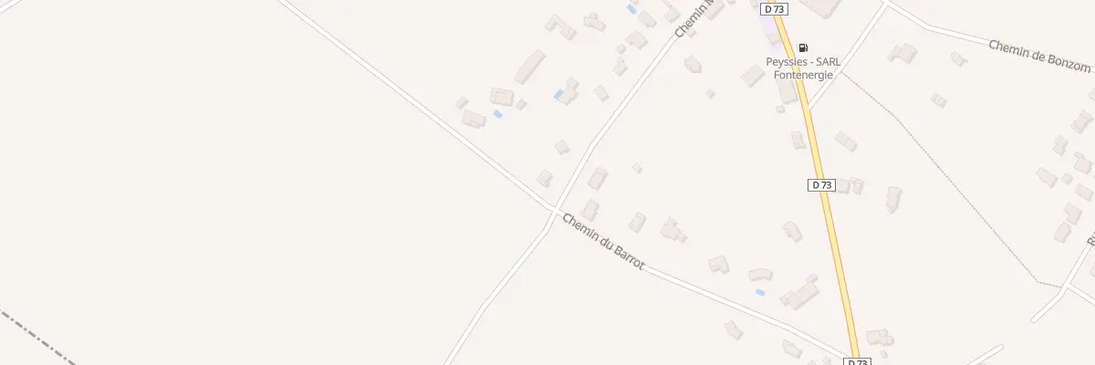 Plan du 26 Che Micouleau à Peyssies