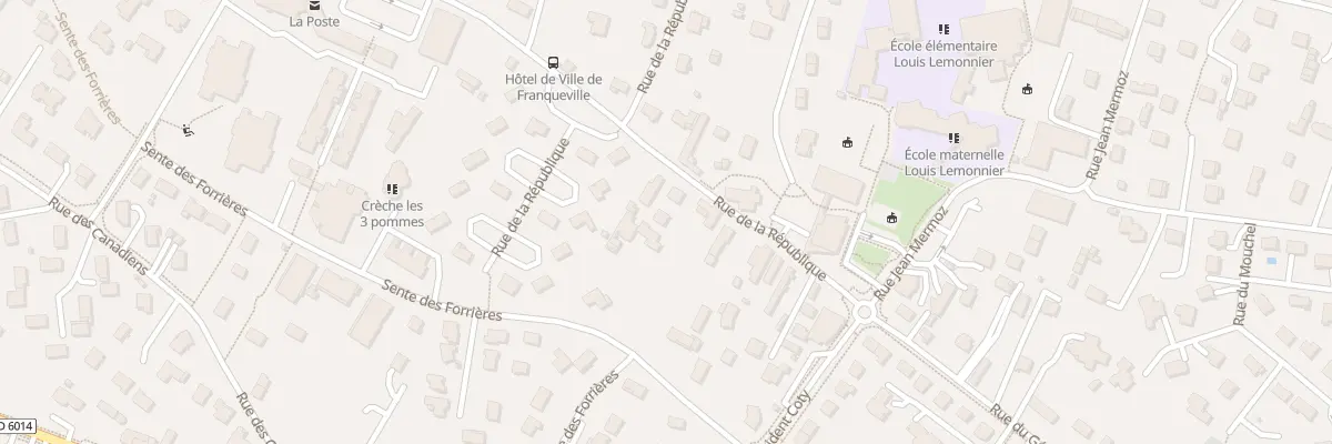 Plan du 135 Rue de la République à Franqueville-Saint-Pierre