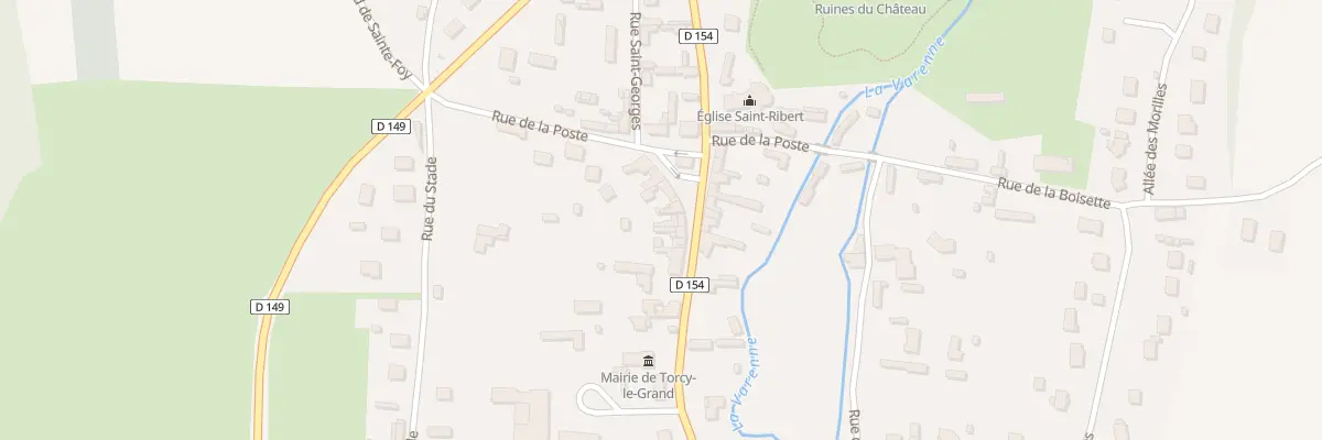 Plan du 54 Pl de la Mairie à Torcy-le-Grand