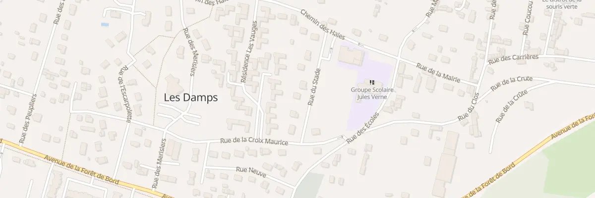 Plan du 10 Rue du Stade aux Damps