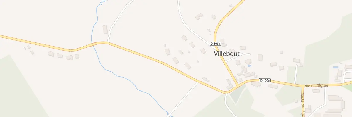 Plan du 3 Rte de Fontaine Raoul à Villebout