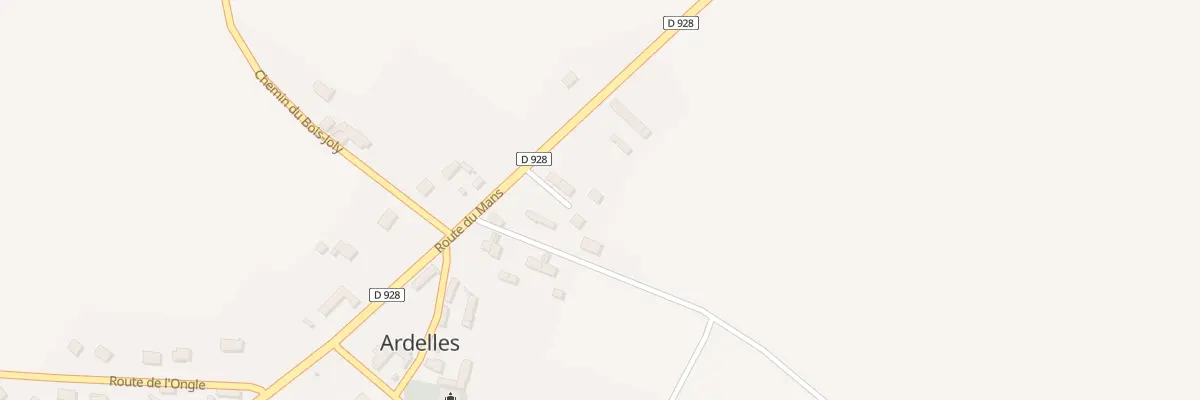 Plan de La Butte du Moulin à Ardelles