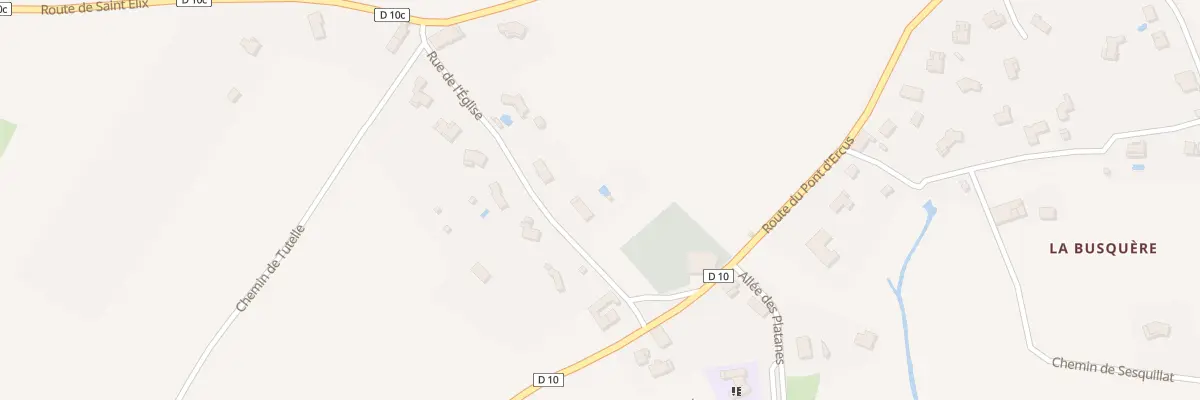Plan du 5001F L’Eglise à Salles-sur-Garonne