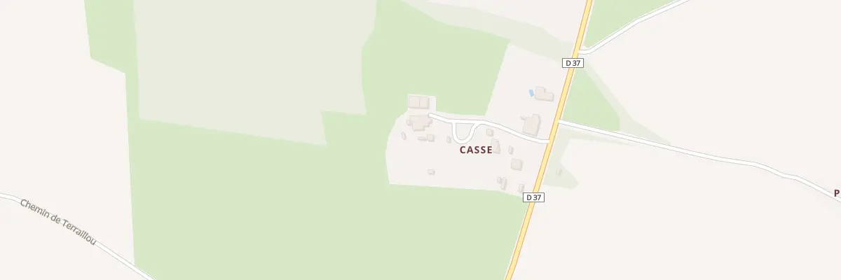 Plan du 2436 Rte de Poucharramet à Cambernard